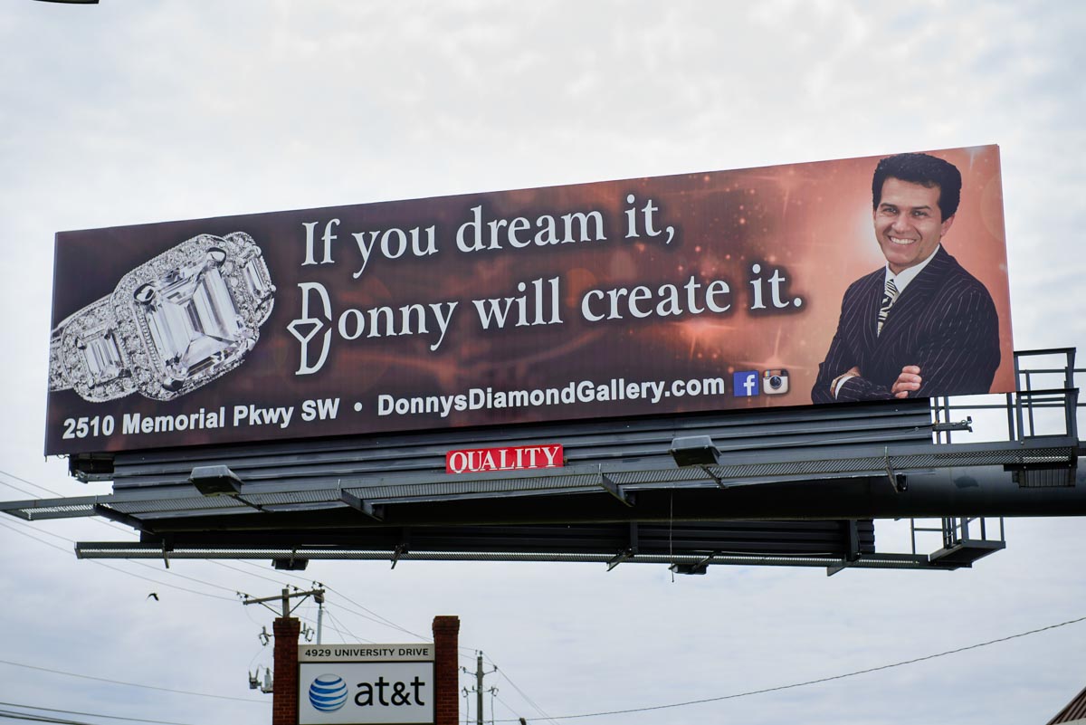 Billboard Location, 201B-4929-University-EBR