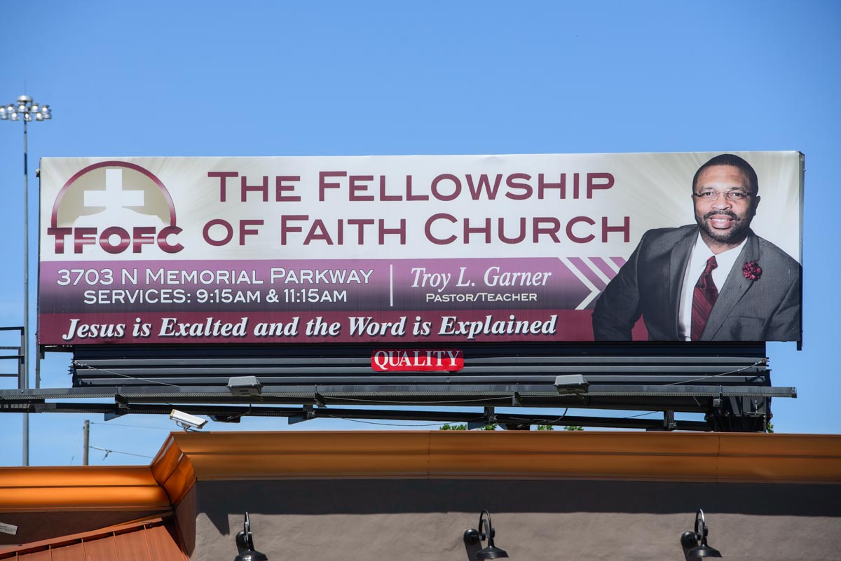 Billboard Location, 208A-2850-N-Memorial-Pkwy-NBR