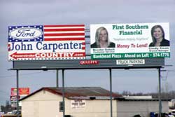 Billboard Location, 13A-Hwy-157-South-Moulton-(NBR)-inbound