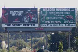 Billboard Location, 1A-Hwy-157-West-Point-(EBR)-inbound