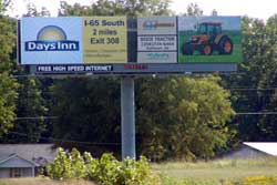 Billboard Location, 2A-Hwy-157-West-(EBR)inbound